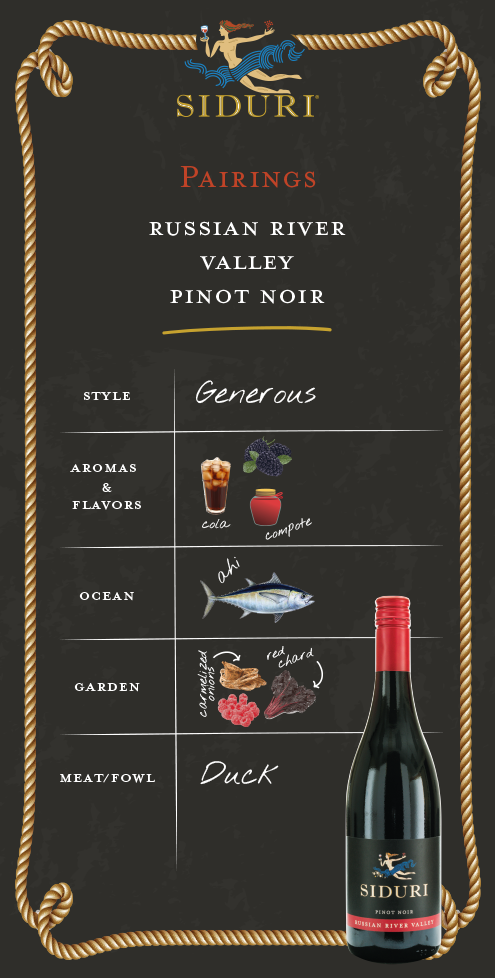 Russian River Valley Pairings