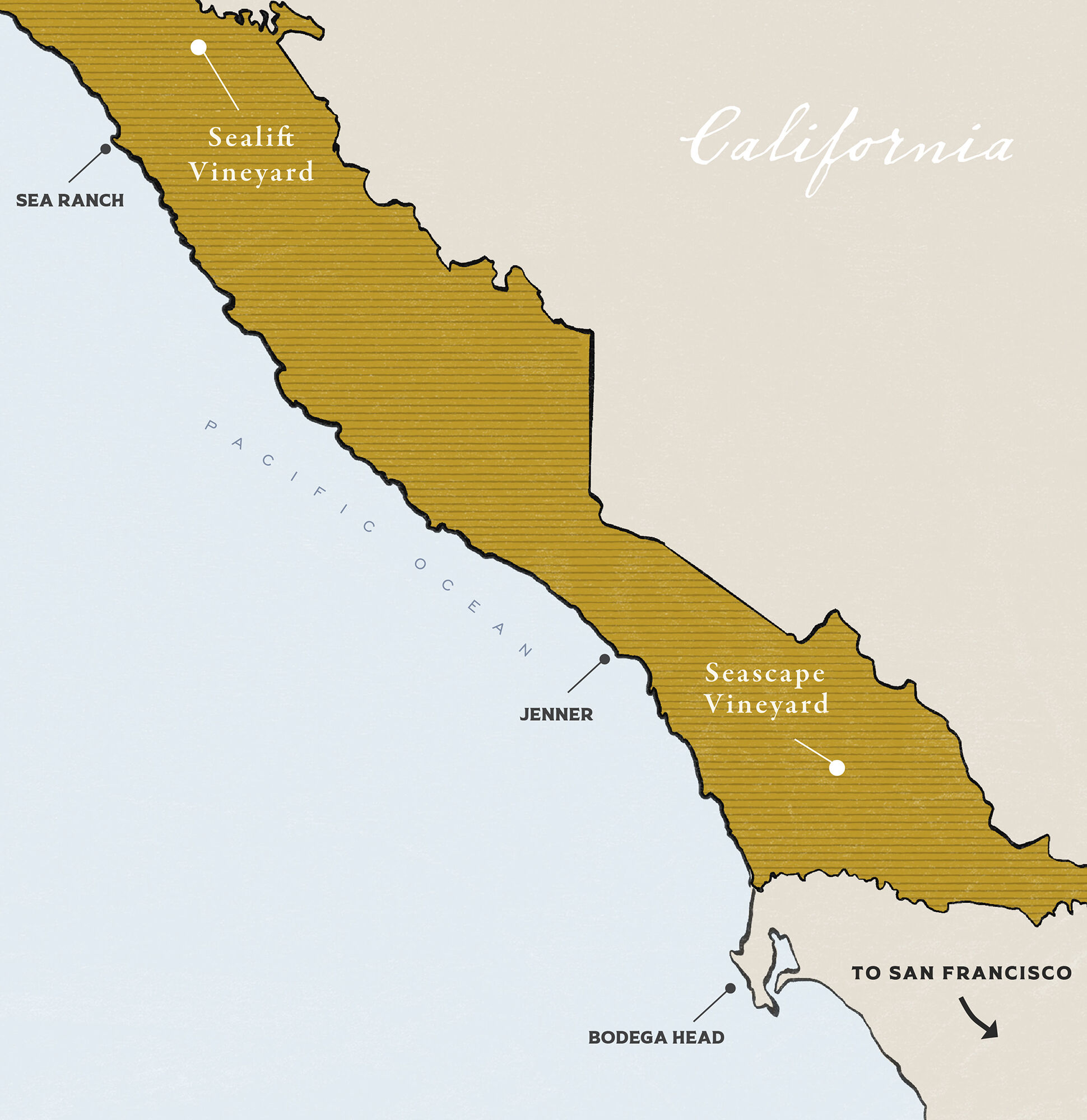Map of Sonoma County Map of Sonoma County