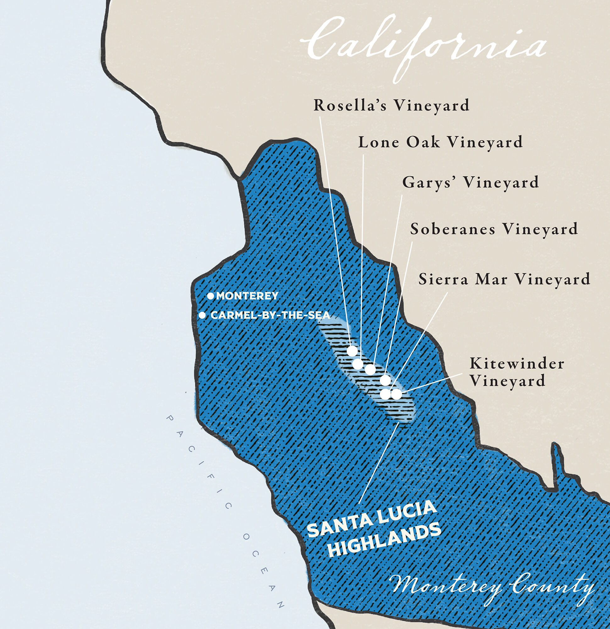Map of Sonoma County Map of Sonoma County