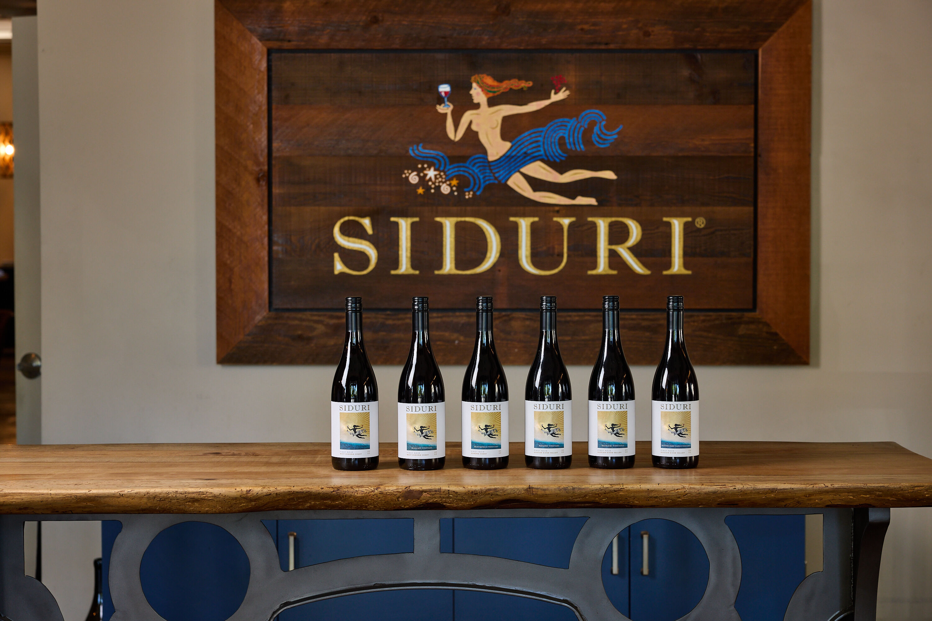 Siduri wine lineup Siduri wine lineup