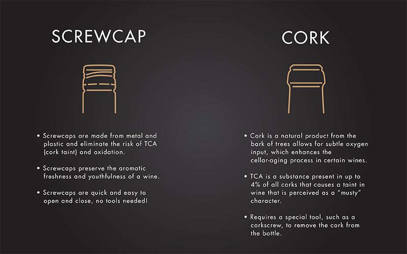 benefits of screwcap wines