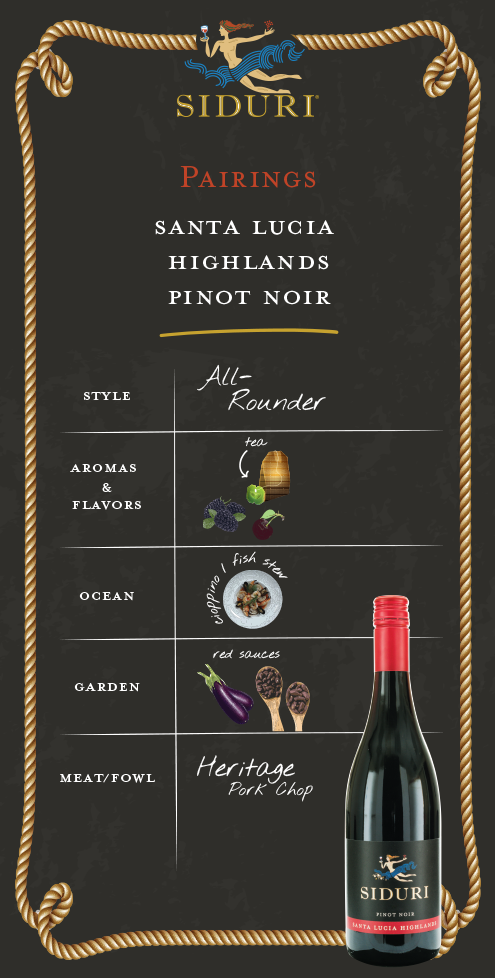 Santa Lucia Highlands Pairings