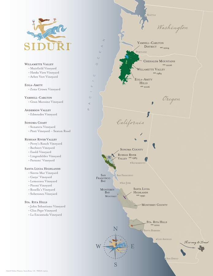 Wine and Food Pairing Map