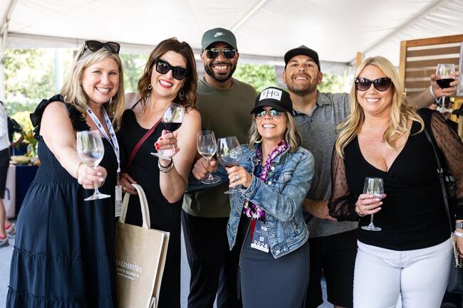 Vintners plaza grand tasting experience