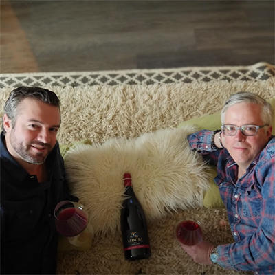Adam Lee and Matt Revelette Pinot Pillow Talk Series