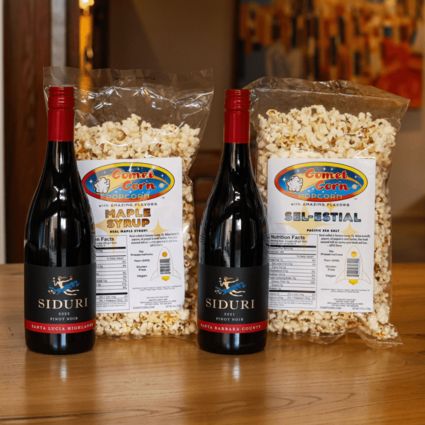 Traditional Wine and Popcorn Bundle